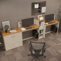 Conjunto De Escritório Tech 1 Livreiro 1 Buffet E 2 Mesas 90 - Off White E Cedro Off White E Cedro Conjunto De Escritório Tech 1 Livreiro 1 Buffet E 2 Mesas 90 - Off White E Cedro Off White E Cedro