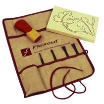 Conjunto de Escultura em Madeira FLEXCUT SK106 com 5 Peças Conjunto de Escultura em Madeira FLEXCUT SK106 com 5 Peças