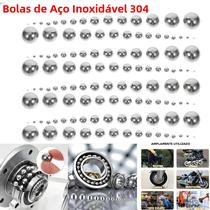 Conjunto De Esferas De Rolamento De Aço Inoxidável 304 De Precisão 1-10mm Esferas Sólidas De Aço