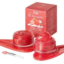 Conjunto de esfoliante e máscara labial ANAI RUI Esfoliante e hidratante labial Conjunto de esfoliante e máscara labial ANAI RUI Esfoliante e hidratante labial