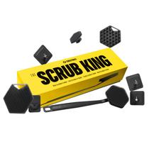 Conjunto de Esfoliantes Corporais e Faciais de Silicone Scrub King