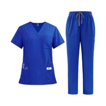 Conjunto de Esfoliantes Unissex para Enfermeiros - Uniformes Médicos para Homens e Mulheres