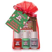 Conjunto de esmalte Piggy Paint Santa's Sweetie Christmas 3x7ml