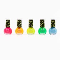 Conjunto de esmaltes 3C4G Glow in The Dark para meninas e adolescentes com mais de 8 anos