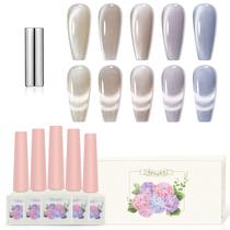 Conjunto de esmaltes ADHERE Cat Eye Gel 12 mL x 5 com ímã Conjunto de esmaltes ADHERE Cat Eye Gel 12 mL x 5 com ímã