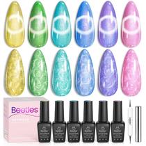 Conjunto de esmaltes Beetles Cat Eye Gel Nail Polish - 6 cores