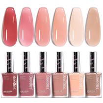 Conjunto de Esmaltes Beetles Jelly P186 - 6 Cores de 15mL