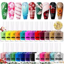 Conjunto de Esmaltes Born Pretty para Nail Art - 24 Cores de 6ml Conjunto de Esmaltes Born Pretty para Nail Art - 24 Cores de 6ml