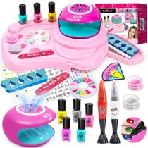 Conjunto de Esmaltes Combaybe Kids para Meninas (7-12 anos) - Kit de Arte de Unhas Conjunto de Esmaltes Combaybe Kids para Meninas (7-12 anos) - Kit de Arte de Unhas