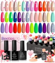 Conjunto de esmaltes de gel Beetles Spring 23 unidades Pastel Bright