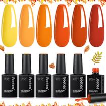 Conjunto de esmaltes de gel besouros Fall Twilight Warmth 6 cores