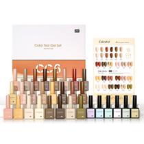 Conjunto de esmaltes de gel CANNI, 30 unidades, 9 ml, sem hema, Soak Off LED