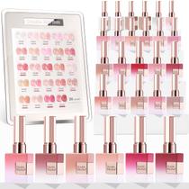 Conjunto de esmaltes de gel Double Rhythm, 28 unidades, 15 ml, mesma cor Conjunto de esmaltes de gel Double Rhythm, 28 unidades, 15 ml, mesma cor