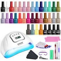 Conjunto de esmaltes de gel JODSONE da mesma cor, mesma garrafa, 32 cores