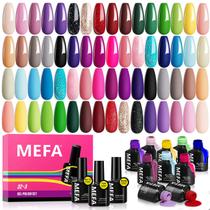 Conjunto de esmaltes de gel MEFA 32 cores All Seasons 35 unidades Conjunto de esmaltes de gel MEFA 32 cores All Seasons 35 unidades