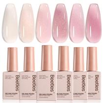 Conjunto de esmaltes de gel para unhas Beetles Jelly Gel 6 cores para mulheres Conjunto de esmaltes de gel para unhas Beetles Jelly Gel 6 cores para mulheres
