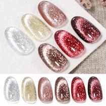 Conjunto de esmaltes de unhas Born Pretty Cat Magnetic Eye Gel, 6 unidades