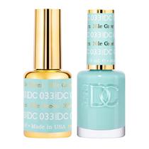 Conjunto de esmaltes DND DC Green Collection 033 Nile Green Conjunto de esmaltes DND DC Green Collection 033 Nile Green