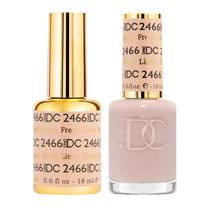 Conjunto de esmaltes DND DC Sheer Collection Fresh Linen 15mL