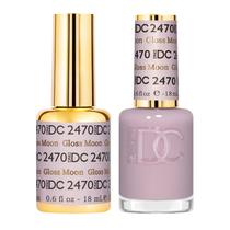 Conjunto de esmaltes DND DC Sheer Collection Gloss Moon 15mL