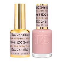 Conjunto de Esmaltes DND DC Sheer Collection Milky Pink - 15ml