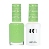 Conjunto de esmaltes DND Green Collection 786 Sour Apple 15mL