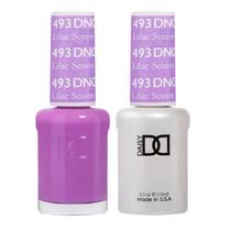 Conjunto de esmaltes DND Purple Collection 493 Lilac Season 15mL