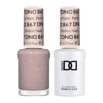 Conjunto de esmaltes DND Sheer Collection 867 Perfect Nude