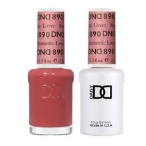 Conjunto de esmaltes DND Sheer Collection Romantic Lover 15mL