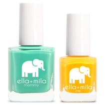 Conjunto de esmaltes ella+mila I Mint It + Wheels on the Bus