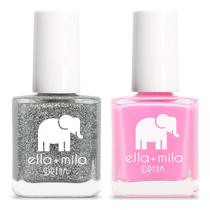 Conjunto de Esmaltes ella+mila Pinkterest Ice 2x13ml Conjunto de Esmaltes ella+mila Pinkterest Ice 2x13ml