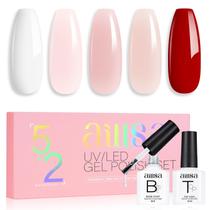 Conjunto de Esmaltes em Gel AILLSA - 7 Cores Nude, Rosa, Branco e Vermelho (8ml) Conjunto de Esmaltes em Gel AILLSA - 7 Cores Nude, Rosa, Branco e Vermelho (8ml)