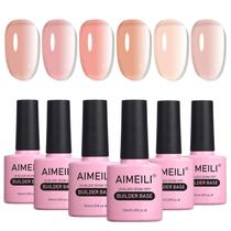 Conjunto de esmaltes em gel AIMEILI Builder Base Sheer Color 60mL