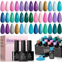 Conjunto de esmaltes em gel Beetles Summer Mermaid 20 cores 5 ml