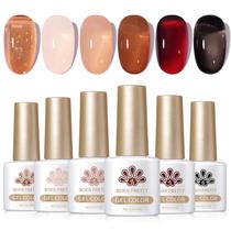 Conjunto de Esmaltes em Gel Born Pretty - Coleção Outono/Inverno (7ml - 6 Unidades)