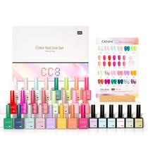 Conjunto de Esmaltes em Gel CANNI CC8 30pcs 9ml Sem Hema Conjunto de Esmaltes em Gel CANNI CC8 30pcs 9ml Sem Hema