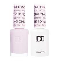 Conjunto de Esmaltes em Gel Daisy DND 601 Ballet Pink 15ml com Laca