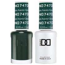 Conjunto de esmaltes em gel DAISY DND 747 Aurora Green 15 mL + 15 mL Conjunto de esmaltes em gel DAISY DND 747 Aurora Green 15 mL + 15 mL