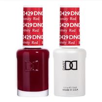 Conjunto de Esmaltes em Gel Daisy DND Boston University Red - 15ml