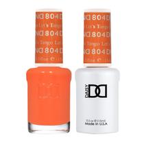 Conjunto de esmaltes em gel DAISY DND Orange Collection 15 ml/0,5 onças