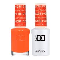 Conjunto de esmaltes em gel DAISY DND Orange Collection 15 mL Guilty Pleasure
