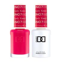 Conjunto de esmaltes em gel DAISY DND Pink Collection 711 Kandy 15mL