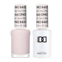 Conjunto de Esmaltes em Gel DAISY DND Sheer Collection 860 - She's White e She's Pink Conjunto de Esmaltes em Gel DAISY DND Sheer Collection 860 - She's White e She's Pink