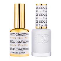 Conjunto de esmaltes em gel DND DC White Collection 15 mL UV/LED + laca