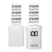 Conjunto de Esmaltes em Gel DND White Collection - Para Unhas Francesas