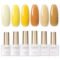 Conjunto de Esmaltes em Gel GAOY - 6 Cores (7,3 mL) Conjunto de Esmaltes em Gel GAOY - 6 Cores (7,3 mL)