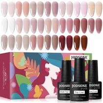 Conjunto de Esmaltes em Gel JODSONE - 23 Peças com 20 Cores Translúcidas
