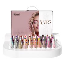 Conjunto de esmaltes em gel VENALISA VIP5 60 cores 7,5 ml sem hematização