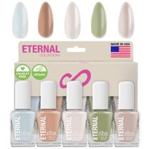 Conjunto de esmaltes Eternal Chic Pastels 13,5 ml x 5 EUA