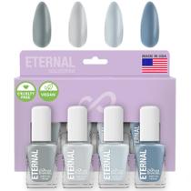 Conjunto de esmaltes Eternal Grey para mulheres (MINIMALISTA) 13,5 ml x4 Conjunto de esmaltes Eternal Grey para mulheres (MINIMALISTA) 13,5 ml x4